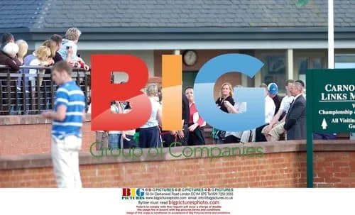 Justin Timberlake Golfing in Scotland