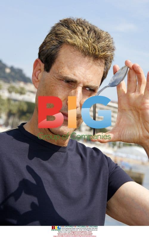 Uri Geller at MIPTV in Cannes