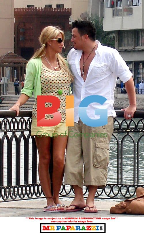 Katie Price and Peter Andre in Dubai