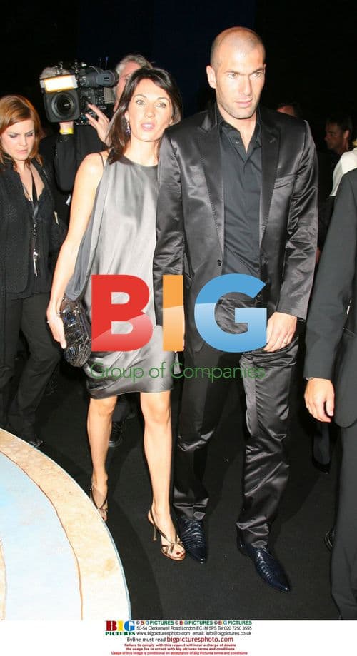 Zinedane Zidane and Veronique at IWC Party