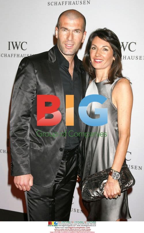 Zinedane Zidane and Veronique at IWC Party