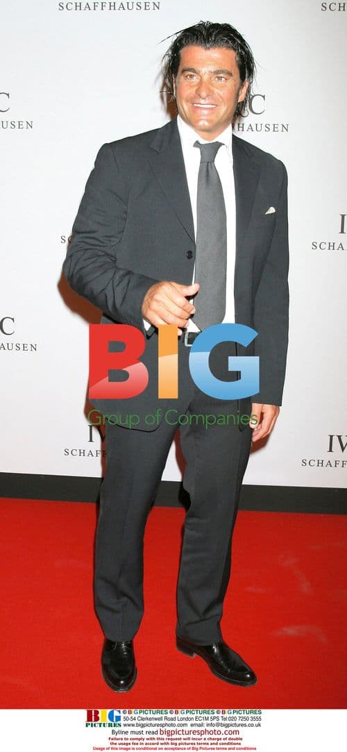 Alberto Tomba at IWC Party for 'Da Vinci' Watch in Geneva