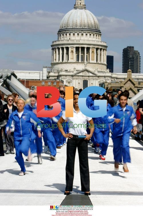 Dame Kelly Holmes at Blue Planet Run in London