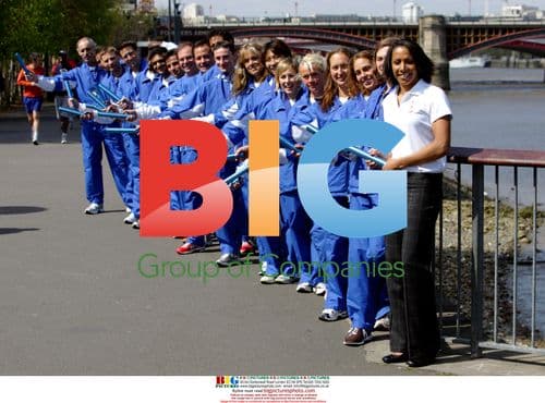 Dame Kelly Holmes at Blue Planet Run in London