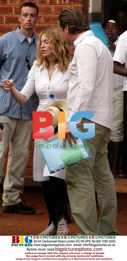 Madonna visits Malawi rehab center