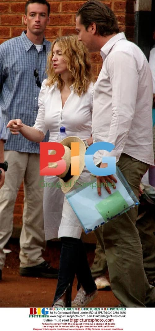 Madonna visits Malawi rehabilitation center
