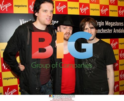 Ash perform and sign at Virgin Megastore in Manchester