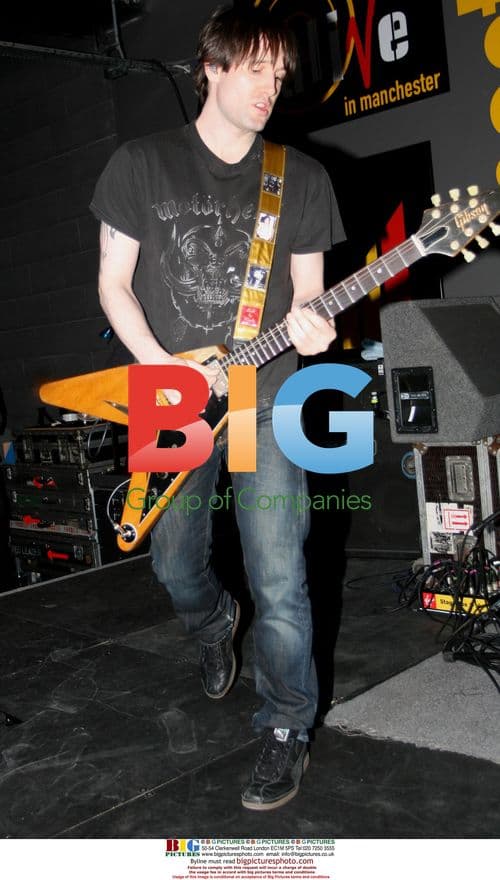 Ash Perform and Sign at Virgin Megastore in Manchester