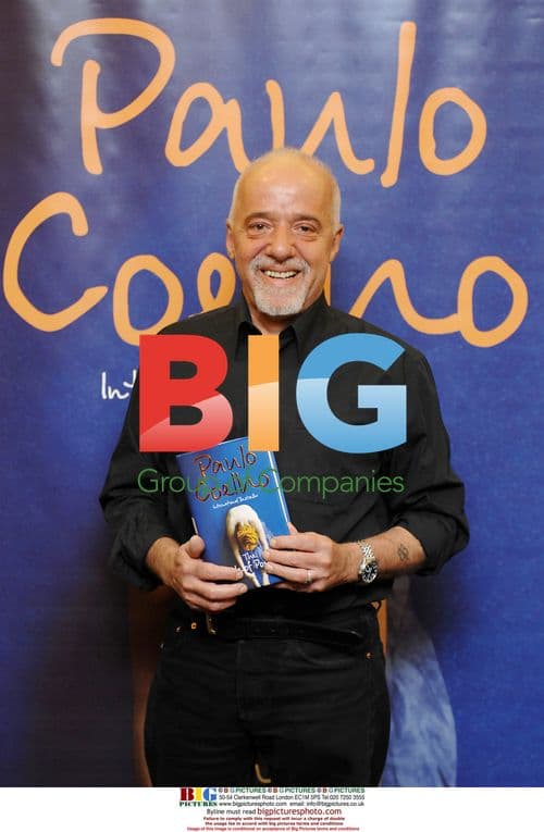 Paulo Coelho book signing in London