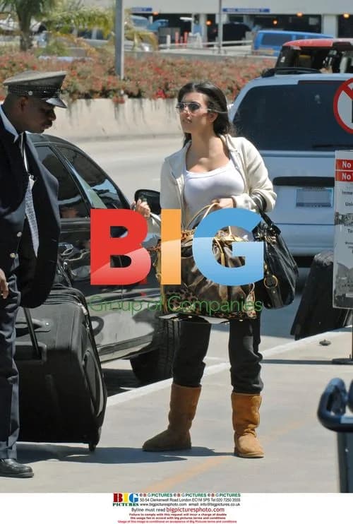 Kim Kardashian Departs LAX