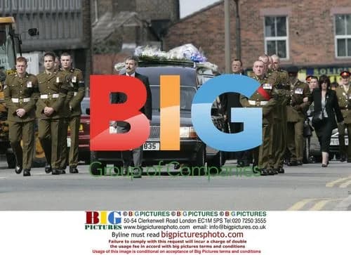 Funeral of Liverpool soldier Adam Smith