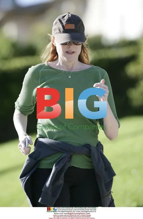 Marcia Cross Power Walking in Santa Monica