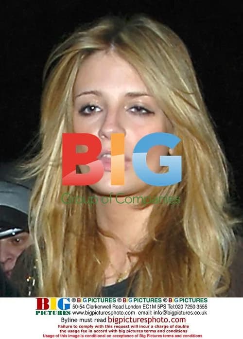 Mischa Barton out with friends in London