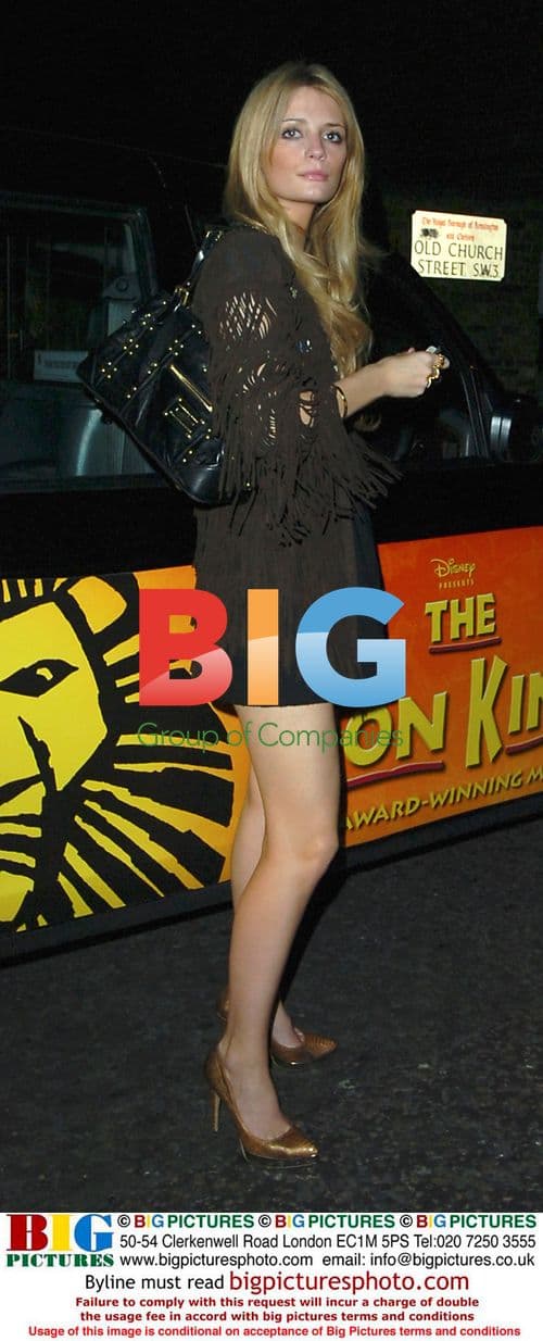 Mischa Barton out with friends in London