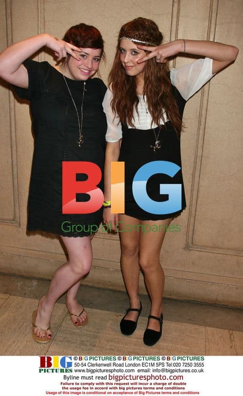 Fifi Brown and Peaches Geldof at Oasis Afterparty