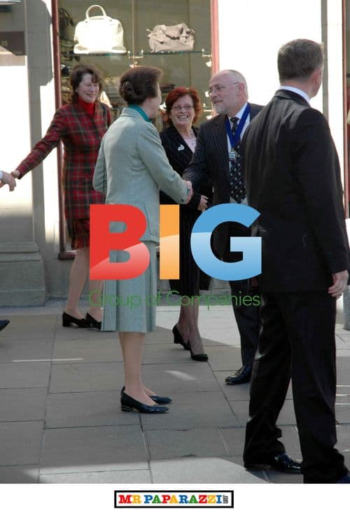 Princess Anne Visit in Glasgow