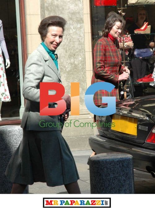 Princess Anne Visits Western Club in Glasgow