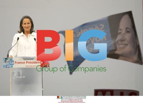 Segolene Royal at Campaign Rally in Toulouse