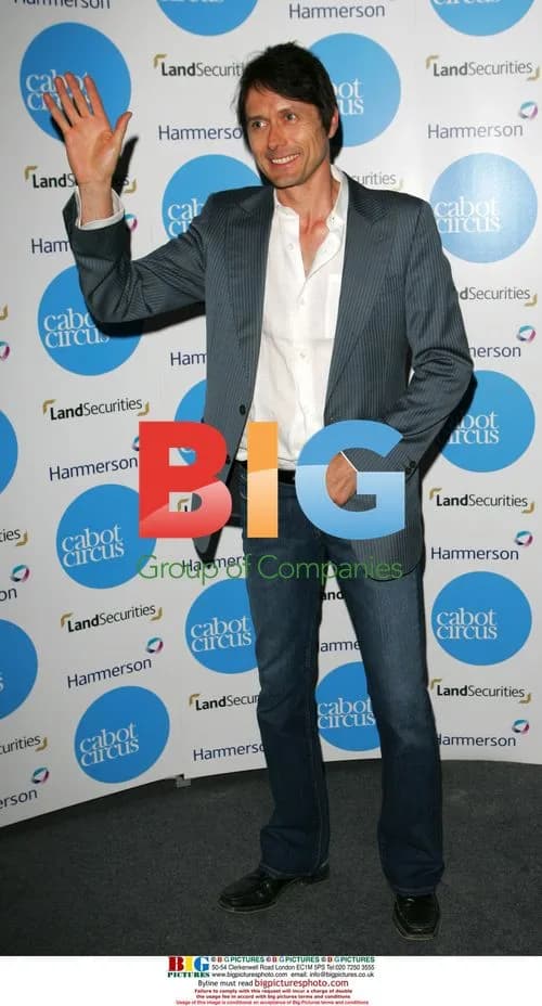 Singer Brett Anderson at Sequins Party