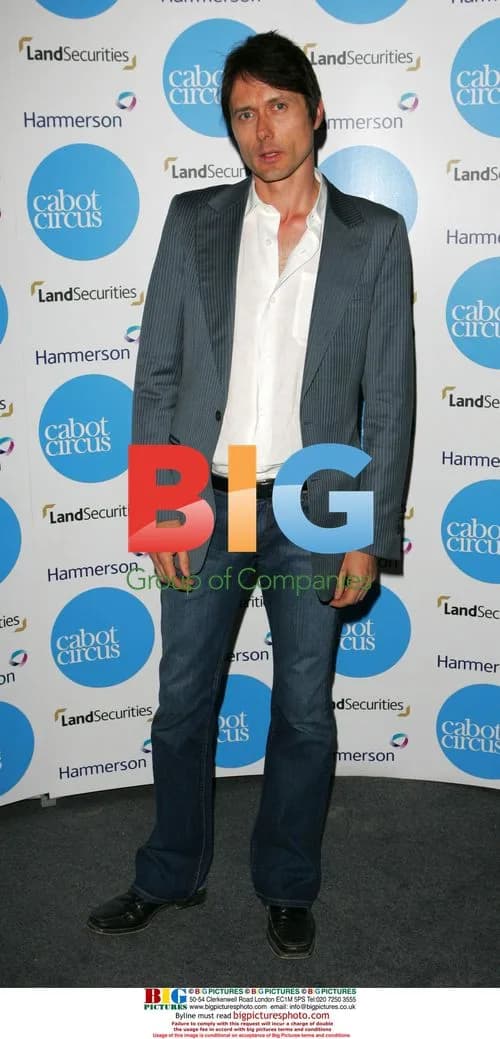 Singer Brett Anderson at London party