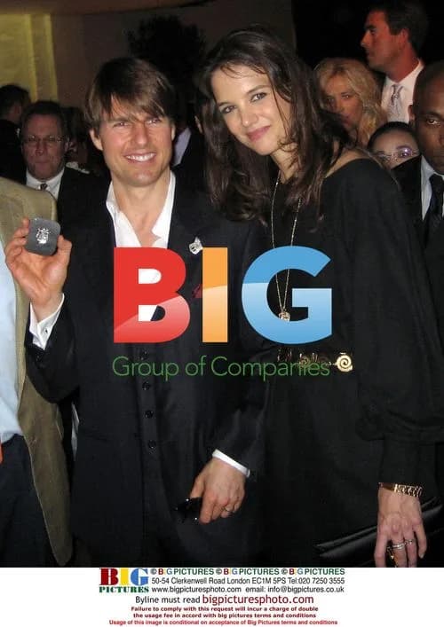 Tom Cruise and Katie Holmes at Rescue Workers Gala