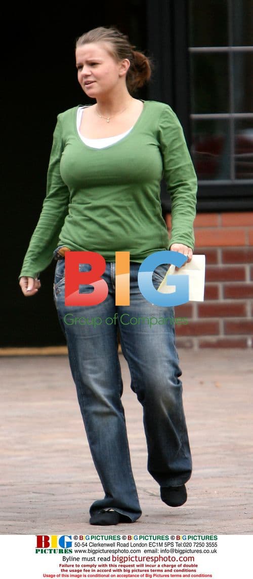 Kerry Katona and Daughter Molly at Home