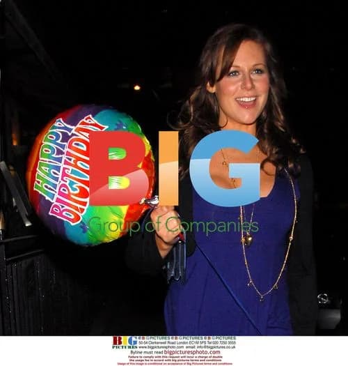 Abi Titmuss at Birthday Party