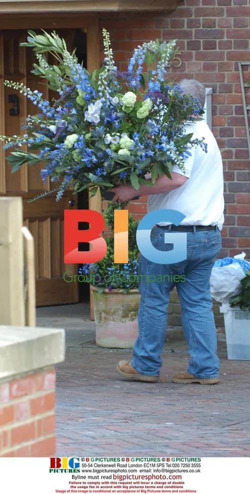 Geri Halliwell's Daughter's Christening