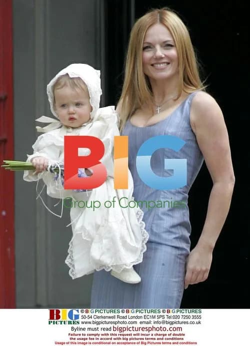 Geri Halliwell\'s Daughter\'s Christening