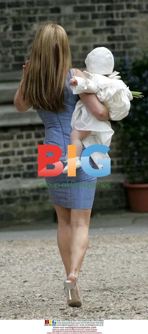 Geri Halliwell's Daughter's Christening