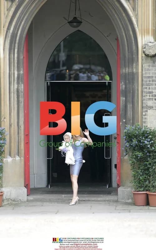 Geri Halliwell's Daughter's Christening