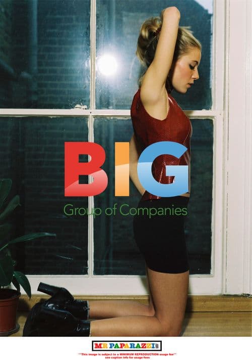 Sienna Miller's first modeling steps