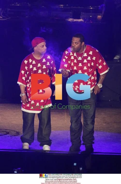 Busta Rhymes Smoking at The Big Bang Tour