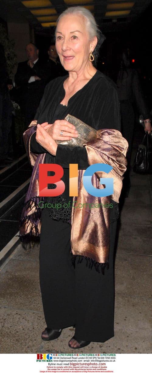 Rosemary Harris arrives at The Dorchester