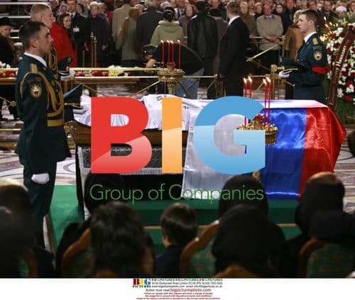 Boris Yeltsin's Funeral in Moscow