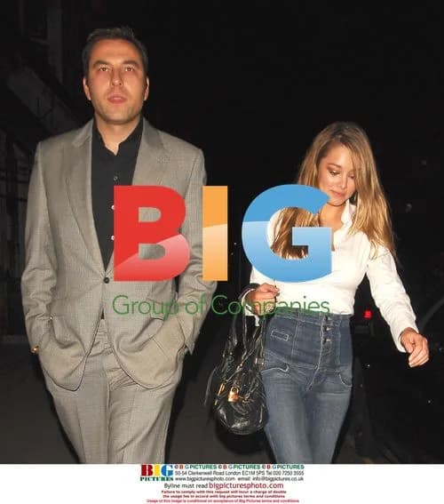 David Walliams and mystery woman
