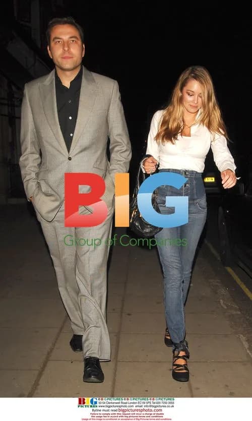 David Walliams and Keeley Hazell lookalike