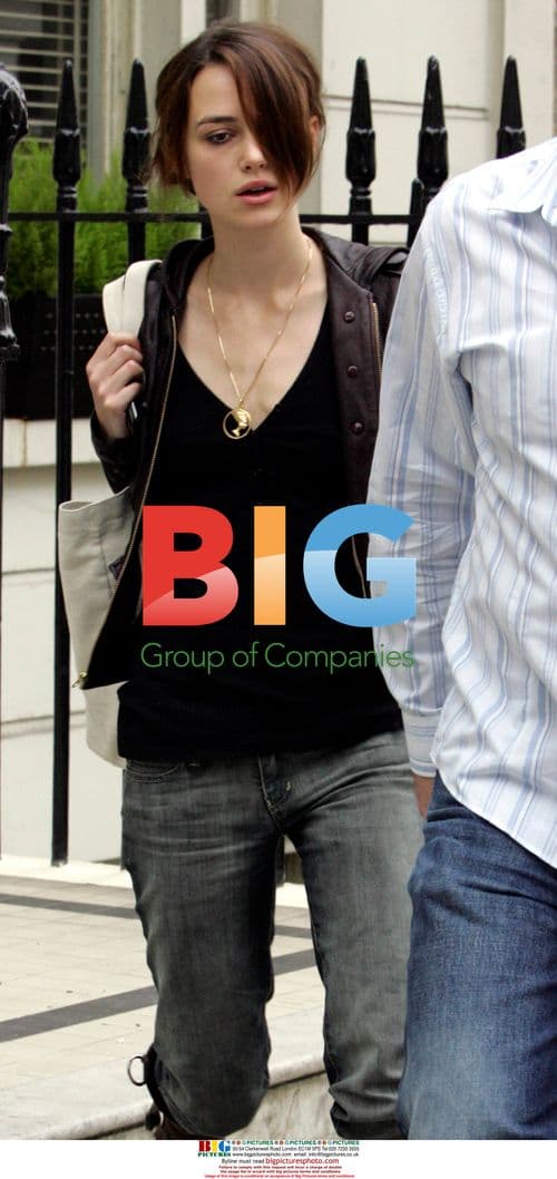 Keira Knightley Leaves Home in London