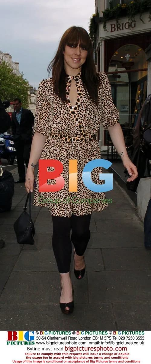 Mel C at Claridges Hotel in London