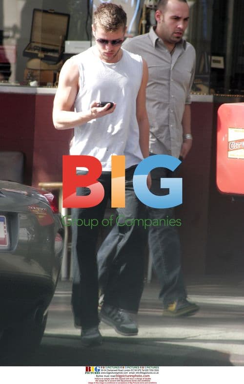 Ryan Philippe Leaving Convertible in Brentwood