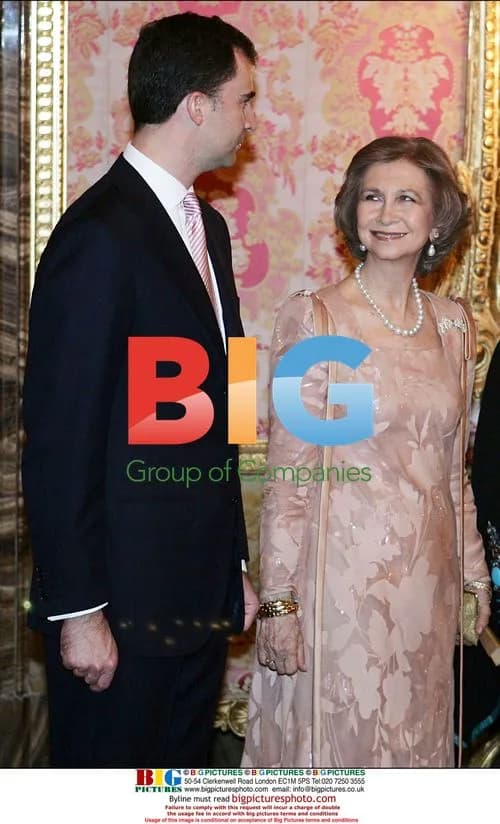 Spanish Royals and Pakistani President at Gala Dinner