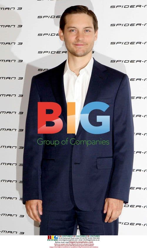 Tobey Maguire at Spider-Man 3 Presentation in Rome