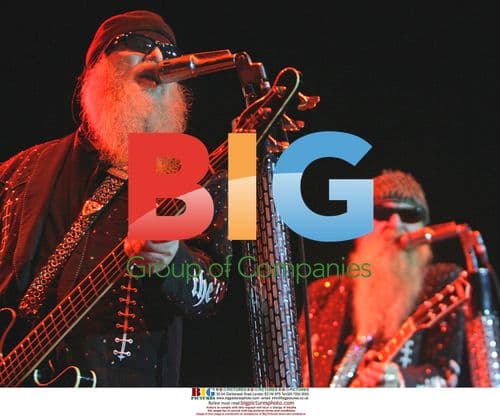 ZZ Top Performing at Viejas Outdoor Theater