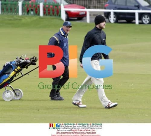 Justin Timberlake Golfing with Mother