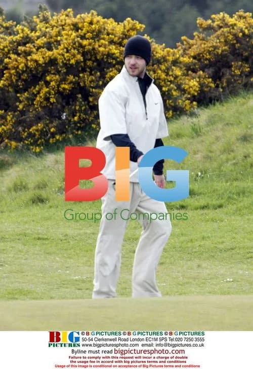 Justin Timberlake Golfing with Mom