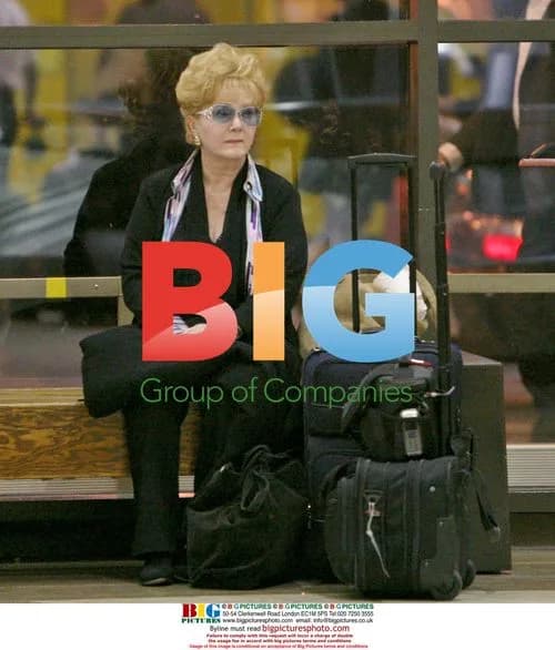 Debbie Reynolds at LAX