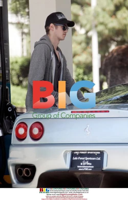 Hayden Christensen Cruising in Ferrari