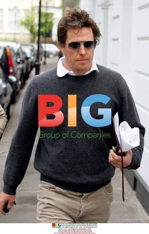 Hugh Grant Leaving Home After Alleged Attack