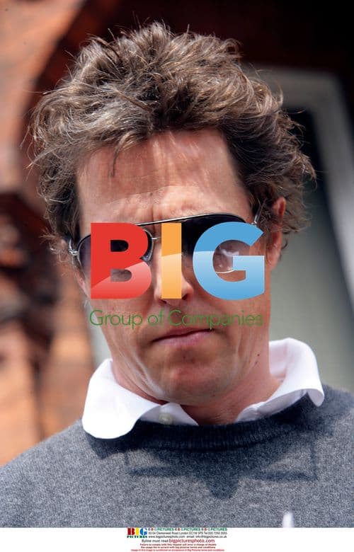 Hugh Grant Leaving House, Paparazzi Incident