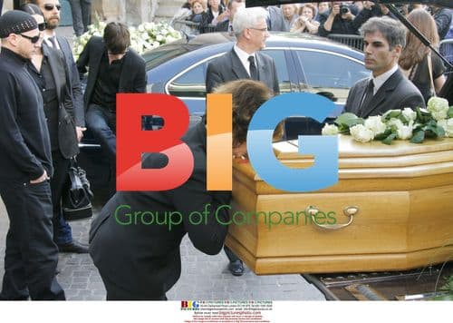 Celebrities at Jean-Pierre Cassel's funeral